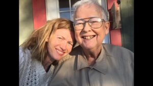 Mireille Enos Instagram - My Father Jon  May 4, 1940 - Feb 8, 2020 #grievingagain