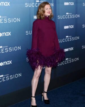 Mireille Enos Instagram - A beautiful night celebrating my love, Alan Ruck and everyone involved in making the incredible Succession. It’s a masterpiece. #AlanRuck #Succession #HBO #March26 thank you glam team @alice___lane @davidvoncannon @jeanannwilliams