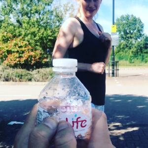 Mireille Enos Instagram - Training! Hanna Season Two ❤️ #hannatv #amazonprime #bottlecapchallenge #adidasultraboost