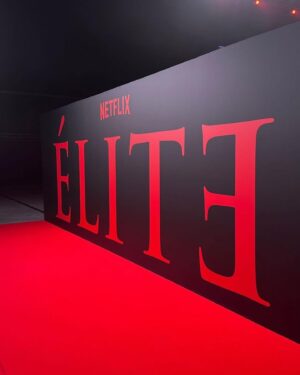 Mirela Balić Instagram - Press day @elitenetflix 7 @netflixes 
Mañana estrenamos ❤️‍🔥