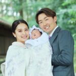 Misa Eto Instagram - ⁡ ⁡ 2年前と同じ場所で お宮参り。 娘の生後1ヶ月、無事に迎えられて良かった😌 photo 🤍 @tenten_insta hair 🤍 @mii.hana_ ⁡
