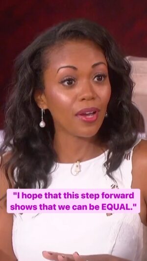 Mishael Morgan Instagram - @mishaelmorgan on being the first Black lead to win a Daytime Emmy Award

@youngandrestlesscbs #DaytimeEmmys