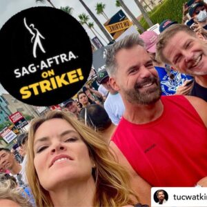 Missi Pyle Instagram - While this strike has been difficult and can feel scary. We have to keep going. Posted @withregram • @tucwatkins “If there is no struggle, there is no progress.” —Frederick Douglass #SagAftraStrong #SagAftraStrike #Power2Performers