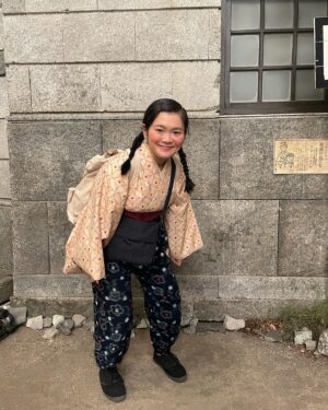 Miu Tomita Instagram - 小夜ちゃん🎒#ブギウギ @asadora_bk_nhk
