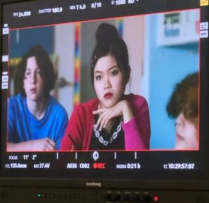 Miya Cech Instagram - comin’ out of the strike hot… project #2 that i can post about now 😜-
“You Are So Not invited to my  Batmitzvah” is streaming on Netflix. so grateful to be a part of this cast of talented folks and channel my inner regina george lol. #kymchangcohen 
#netflix