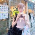 Miyabi Natsuyaki Instagram - yesterday՞o̴̶̷̤ ̫ o̴̶̷̤՞🎀💓 昨日は honeyの展示会に 行ってきたよ♡ かわいいお洋服たくさん 予約してきたので届いたらまた みんなにシェアするね🩷 この日付けてたアクセは ↪︎ @cene_316l シンプルだけど存在感あって お気に入りです✨ ୨୧ニュアンスハートピアス ୨୧ハートチェーンネックレス