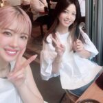 Miyabi Natsuyaki Instagram - ❤️💕❤️💕❤️ 聞いて聞いて〜💓 柴田さんと初めて ランチ行ってきたの𓌉◯𓇋‪ ずっと会いたかった先輩o̴̶̷᷄ ̫ o̴̶̷̥᷅💕 話したいことがありすぎて 時間たりませーーーーーん♡🥹 って事で次また会う約束も してきちゃった🫶🏻 あゆみお姉さまと乾杯できる日が くるなんて。。 はぁ〜幸せ❤️ （次はお酒で♡🍻） エプロンしてるあゆみお姉さま 貴重すぎる〜💕 @shibataayumi222 🍈💚 #メロン記念日 #柴田あゆみ さん♡