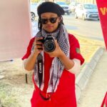 Mmabatho Montsho Instagram - A member of the Cultural Battalion in good standing 😄🌹