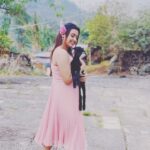 Mokksha Instagram - Hosanna in Kodaikanal 🥰 Captured by @frosh.ambitious Makeup n hair @bercy_alex Edited by Me #mokksha #born #queen #fairytail #pink #cutie #look