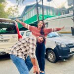 Mokksha Instagram - Happiest birthday to one my most favourite , craziest directors and persons I have worked with @akashthefilmmaker01 garu...🎂🎉🎈 I wish and pray for you to become a very successful Pan Indian director.. ✌️ Prayers ,love and best wishes for the debut film Alanaati Ramachandrudu 🙏😊🥰