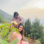 Mokksha Instagram - Being the Cinderella of my own wonderland 👗🥰🤲🏻 Captured by @frosh.ambitious Makeup n hair by @bercy_alex #mokksha #born #queen #kodaikanal #love #hills #nature #lover #tamil #film #shoot #time