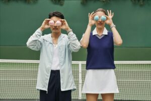 Molly Cranna Instagram - Happy US Open!!!! @andreapetkovici and @gokawachi for the newest @mauricedemauriac x @racquetmag watch launch. Absolutely perfect shoot day, thanks to @cshaptennispod @carltondewoody @dshaftel and @racquetclubla