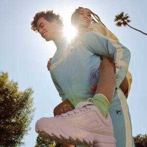 Molly Cranna Instagram - FILA!  Fun fun fun shoot with @pablo_kaestli @myliizzle @annieandhannah @porkchopprod