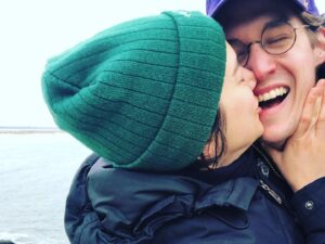 Molly Ephraim Instagram - I said yes (a year ago) 💜 Happy birthday, Jude, we miss you.