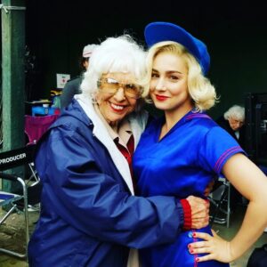 Molly Ephraim Instagram - OG Maybelle & nü Maybelle #icantwaittogetbackonthefield #hotdogs🌭
