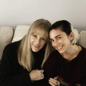 Molly Ephraim Instagram - My love‘s mama passed last night on her birthday. She was an incredible fighter, brave, sharp-witted, beautiful, and a great friend. Have a slice of cake in her honor today and wear something purple.💜 Lewy Body Dementia is a sinister and shitty disease. Link in bio to donate on her behalf to help others who are struggling. We will miss her forever.