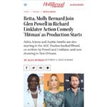 Molly Bernard Instagram - The world is perpetually on fire but thrilled I get to be a part of this treat of a movie with a bunch of talent dreamboats 💫 @hollywoodreporter