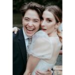 Molly Bernard Instagram - HAPPY ANNI TO MY BRIGHTEST LIGHT! To the first of many many 💕🌈👩‍❤️‍👩