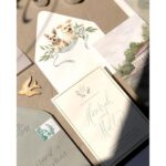 Molly Bernard Instagram - Working with Courtney at @spindlesdesignco was truly one of the highlights of planning our wedding. Our invitations were gorgeous, meaningful, and appropriately filled with love for our dogs. She’s amazing, and is PURE JOY in human form 💕✨