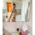Molly Bernard Instagram - bb’s first thong bikini and she’s ~feeling it~ Or; is it the 20 mg of fluoxetine? Thank dog for ssri’s and my incredible therapist.