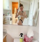 Molly Bernard Instagram - bb’s first thong bikini and she’s ~feeling it~ Or; is it the 20 mg of fluoxetine? Thank dog for ssri’s and my incredible therapist.