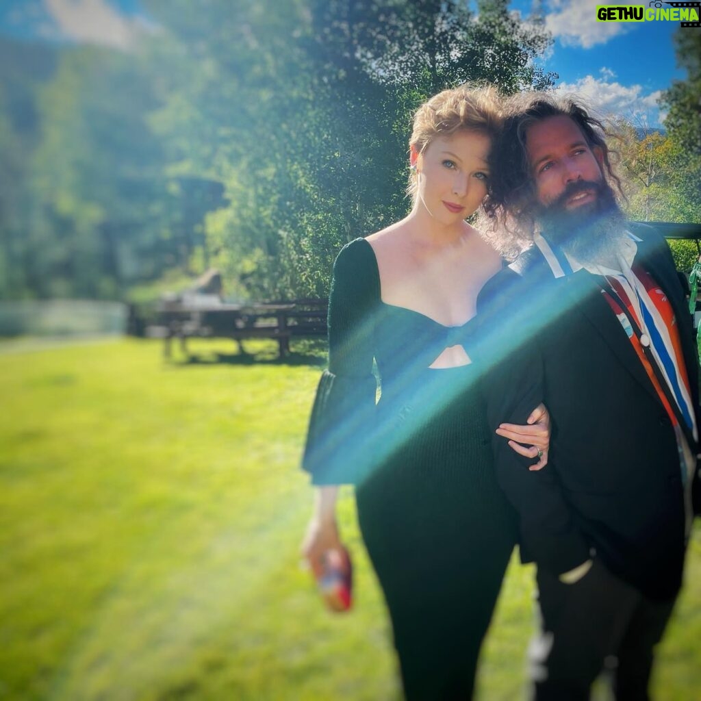 Molly C. Quinn Instagram - When people ask me how the wedding and parties were for @jenniferlholland & @jamesgunn all I can say is “It was awesome.” Elan and I got to see two of our most beloved friends exchange vows, we heard incredible original songs, we shared laughter, dancing, gorgeous views, great meals, and long talks into the night with old friends and new… It was awesome ❤