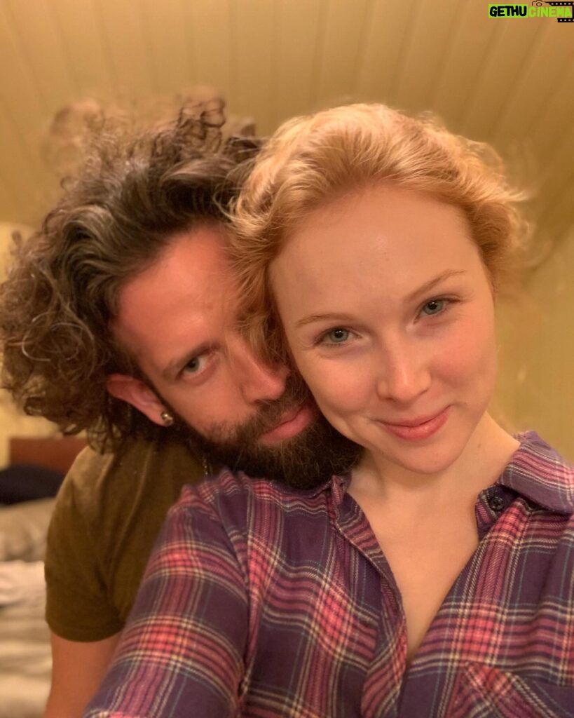 Molly C. Quinn Instagram - Happy 8 years of togetherness sweetheart 🩷💜 I love you