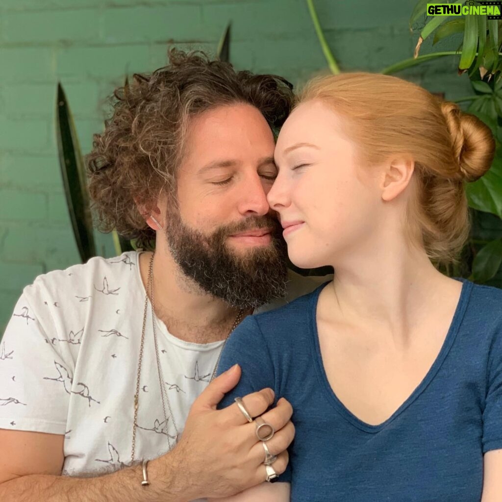 Molly C. Quinn Instagram - We started dating in 2015. We started living together in 2016, you were traveling all the time, but I always felt like I came first. Thank you for that. 2017 I started to realize you loved me for me, a person I was just discovering. 2018 I feel like we started to mind meld, meaning we felt freer to argue because neither of us were going anywhere. 2019 is the first year we’ve fully lived together, day to day. Taking care of each other, discovering weighted blankets, our friends really becoming OUR friends. Creating a shared family with Piper and Pikachu, building our own world. I cannot wait for you to wake up, so I can spend the day with you. I can’t wait to spend every day with you. You’re my best friend, Elan. Thank you for giving me 4 anniversaries to celebrate and counting! I love you.