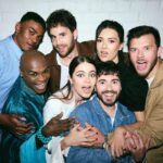 Molly Gordon Instagram - Theater Camp is in select theaters today. We are so grateful to everyone who helped us bring this fever dream to life. This movie is a celebration of actors and the people who teach them—wild, brilliant, self-involved, generous, and magical people—and it’s fitting it enters the world today of all days. Thank you to our crew, our producers , and our hot cast pictured above - missing resident stage combat expert Ayo Edebiri and my co-captain Nick Lieberman.