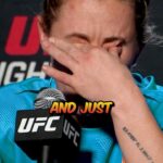 Molly McCann Instagram - An emotional Molly McCann describes how the hardest 14 months of her life led her to victory tonight. 🙏 FOLLOW @fullsend_mma #ufc #mmagirls #mma