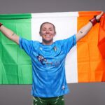 Molly McCann Instagram - I’ll get back to youse all tomorrow. But @chaoscurtis that was for you lad. Your flag, your shirt.
