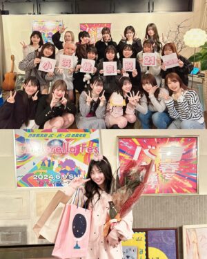 Momona Kohama Instagram - 🎂

✨️21歳生誕祭(仮)✨️
チームシンデレラのみんな本当にありがとう🎉🩷

シンデレラでお誕生日のお祝いをして頂いたのは今年で5回目！🫣17歳から21歳まで、、、♡

沢山の愛を感じて幸せな1日でした🌈

そして昨日、今年もシンデレラフェスに出演させて頂くことが発表されました💎

6月9日(日)さいたまスーパーアリーナ
皆様よろしくお願いします🎪💖

 #シンデレラフェス  #チームシンデレラ