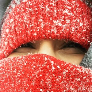 Mona Ahmadi Instagram - برف بازي ٢❄️