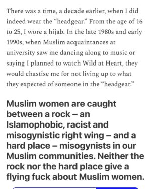 Mona Eltahawy Instagram - The second season of one of my favourite TV shows ever is here! We Are Lady Parts! 

Here’s an essay i wrote after the first season: (link stories and at FEMINIST GIANT)

Too Loud, Swears Too Much, Goes Too Far—
The Emancipatory Power of We Are Lady Parts

When you’re a Muslim woman, you can’t fucking win. Every Muslim woman has an arsenal of you-can’t-fucking-win stories. 

And how lucky we are that Nida Manzoor channeled her arsenal into the revolutionary rocket of a show We Are Lady Parts.
Nida Manzoor on why We Are Lady Parts is a comedy:

“I felt that Muslim women...have often been shown in quite a serious light...esp with Muslim women and how they’re portrayed as oppressed and victims...My experience, and my friends’, is that of joy and fun and silliness”
Men—and white people— are thankfully incidental to We Are Lady Parts. They are the supporting cast—eye candy, lovers or husbands, irritants or racists. And what a relief.

Too often, we are not heard above the noise our men and white people make
All my essays are free to read and share.

Subscribe and get them delivered to your inbox. It’s free—no paywall or ads.

If you can pay, it helps to keep it free