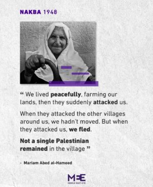 Mona Eltahawy Instagram - I interviewed a 100-year-old Palestinian man 26 years ago this week when I went to Fawwar Refugee Camp in Nablus to report on the 50th anniversary of the Nakba. He was the embodiment of what Palestinians mean when they say “Existence is resistance.”

He was 12 years old when the Ottoman Empire ended, 50 years old when he was forced out of his home in 1948, and had been living in a refugee camp for 50 years.

When I met him in 1998, his great grandchildren helped me interview him because he had difficulty hearing. He was a living memorial to Palestinian existence in the face of Israeli brutality, ethnic cleansing, and occupation. I have been thinking of him often—100 years old!—as the numbers of children, babies even, murdered by Israel’s genocide continue to rise. 

Read these testimonies of Palestinian elders of the Nakba. And know that this is what Israel’s genocide aims to erase: Palestinian existence. 

Repost from @middleeasteye
•
Over the years Middle East Eye has spoken to Palestinians who lived through the Nakba, in which some 800,000 Palestinians were forcibly displaced from their homes in 1948.

Here’s what a few of them have had to say 🇵🇸👉

#Nakba #PalestinianNakba #1948 #15May