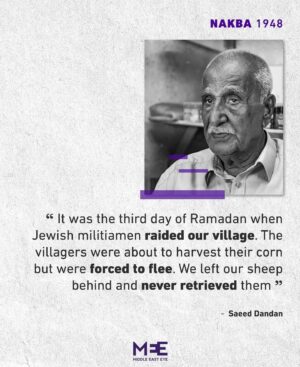 Mona Eltahawy Instagram - I interviewed a 100-year-old Palestinian man 26 years ago this week when I went to Fawwar Refugee Camp in Nablus to report on the 50th anniversary of the Nakba. He was the embodiment of what Palestinians mean when they say “Existence is resistance.”

He was 12 years old when the Ottoman Empire ended, 50 years old when he was forced out of his home in 1948, and had been living in a refugee camp for 50 years.

When I met him in 1998, his great grandchildren helped me interview him because he had difficulty hearing. He was a living memorial to Palestinian existence in the face of Israeli brutality, ethnic cleansing, and occupation. I have been thinking of him often—100 years old!—as the numbers of children, babies even, murdered by Israel’s genocide continue to rise. 

Read these testimonies of Palestinian elders of the Nakba. And know that this is what Israel’s genocide aims to erase: Palestinian existence. 

Repost from @middleeasteye
•
Over the years Middle East Eye has spoken to Palestinians who lived through the Nakba, in which some 800,000 Palestinians were forcibly displaced from their homes in 1948.

Here’s what a few of them have had to say 🇵🇸👉

#Nakba #PalestinianNakba #1948 #15May