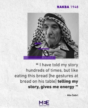 Mona Eltahawy Instagram - I interviewed a 100-year-old Palestinian man 26 years ago this week when I went to Fawwar Refugee Camp in Nablus to report on the 50th anniversary of the Nakba. He was the embodiment of what Palestinians mean when they say “Existence is resistance.”

He was 12 years old when the Ottoman Empire ended, 50 years old when he was forced out of his home in 1948, and had been living in a refugee camp for 50 years.

When I met him in 1998, his great grandchildren helped me interview him because he had difficulty hearing. He was a living memorial to Palestinian existence in the face of Israeli brutality, ethnic cleansing, and occupation. I have been thinking of him often—100 years old!—as the numbers of children, babies even, murdered by Israel’s genocide continue to rise. 

Read these testimonies of Palestinian elders of the Nakba. And know that this is what Israel’s genocide aims to erase: Palestinian existence. 

Repost from @middleeasteye
•
Over the years Middle East Eye has spoken to Palestinians who lived through the Nakba, in which some 800,000 Palestinians were forcibly displaced from their homes in 1948.

Here’s what a few of them have had to say 🇵🇸👉

#Nakba #PalestinianNakba #1948 #15May