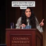 Mona Chalabi Instagram – 1. Columbia university, October 19, 2023 (I left the ceremony early)
2. An email to the President of Columbia, sent March 2, 2024 (she did not reply)
3. A student protester at Columbia, April 18, 2024 via Tarik_Endale on Twitter
4. An article from YDSA, November 20, 2023

Solidarity with the brave students of Columbia 🖤