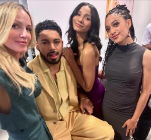Monet Mazur Instagram - Can’t take us anywhere 😜 @jenniferhudsonshow thank you for having us!