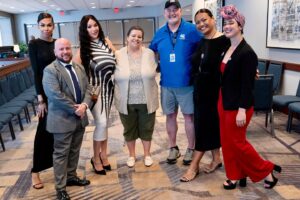 Monica Beverly Hillz Instagram - 40 Years of Heart!❤️
And a 1st milestone for trans nonprofit leadership. 🏳️‍⚧️

Celebrating our “Equity in Action” award at the @npconnect 40th annual award ceremony. 

📸 Sean Black