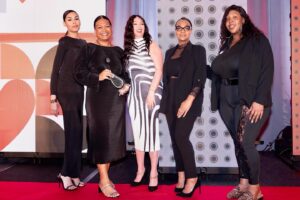 Monica Beverly Hillz Instagram - 40 Years of Heart!❤️
And a 1st milestone for trans nonprofit leadership. 🏳️‍⚧️

Celebrating our “Equity in Action” award at the @npconnect 40th annual award ceremony. 

📸 Sean Black