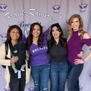 Monica Garcia Instagram - Great to reunite with my Phoenix News family/ NBC 12 News for Breathe 2 Believe event to raise awareness for non-smoker lung cancer.