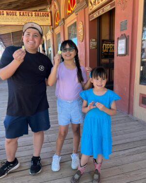 Monica Garcia Instagram - The highlight of my life will always be my children and my family. Thanks for coming to see us as we are now settled in perfectly in Southern Arizona. #Tucson #Arizona @oldtucson #tombstone #bisbee