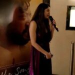 Monika Bhadoriya Instagram - screening of the song of scorpions😊