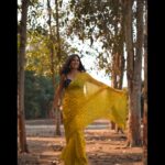 Monika Bhadoriya Instagram – Saree ❤️ 😊