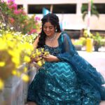 Monika Bhadoriya Instagram - Blue outfits always gives you a different look : #réel #beautifullife #instamusic #instaoutfit #instastyle #bluedress