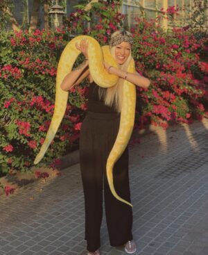 Montaine Mounet Instagram - Memories of the best day in my life 🐍🇦🇪@sb_belhasa