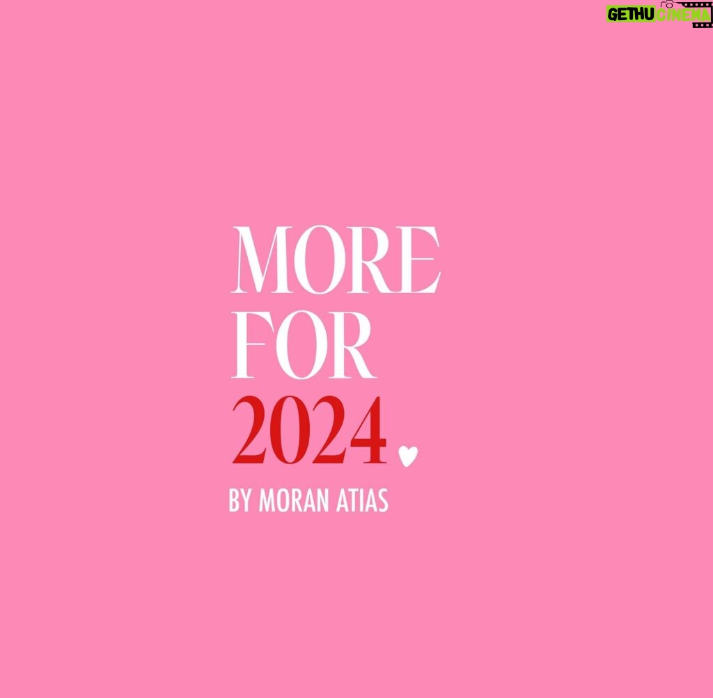 Moran Atias Instagram - And for you? What More do you want? Make your wish for 2024 💕