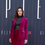 Moran Atias Instagram - I was complimented on my suit so much last night and i was happy to replay that my friend designed it. Suit by the one and only @peter_dundas @dundasworld @evbousis Make up @shiranabergel Thank you @netflix for another great show.