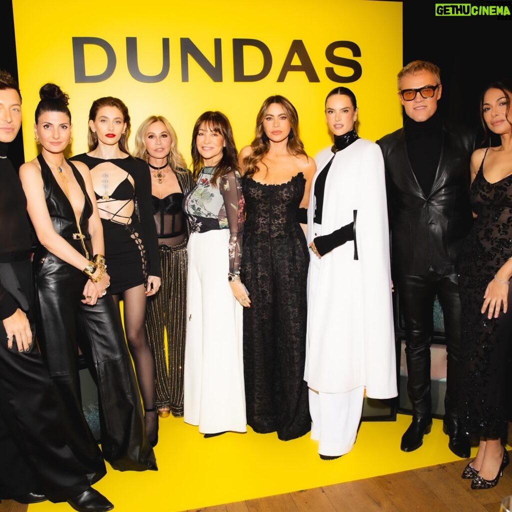 Moran Atias Instagram - Proud of these two @peter_dundas @evbousis for making their dream come true and inspiring others. Last night was a beautiful gathering for the launch of the beauty line and I can’t wait for you all to try it. Thank you for having me in your life, supporting me always and being my extended family. I love you both. And I’m in love with Sofia @sofiavergara like everyone else 💋